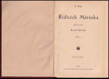 Felix Háj: Řídících Márinka III