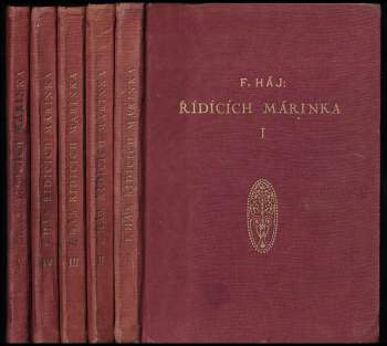 Felix Háj: Řídících Márinka I - V - KOMPLET