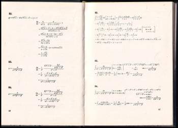 Fritz Chemnitius: Riešené príklady derivácie a spätnej integrácie funkcií