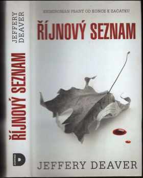 Jeffery Deaver: Říjnový seznam