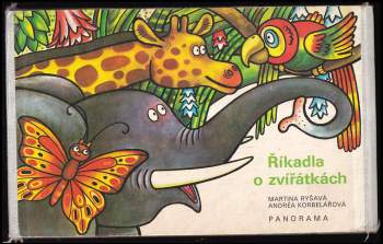 Říkadla o zvířátkách