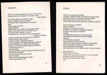 Svatava Antošová: Říkají mi poezie