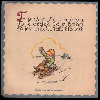 Božena Němcová: Říkání maličkých