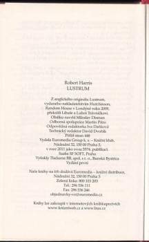 Robert Harris: Římská trilogie