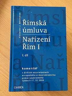 Římská úmluva a Nařízení Řím I