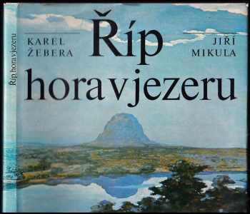 Říp, hora v jezeru