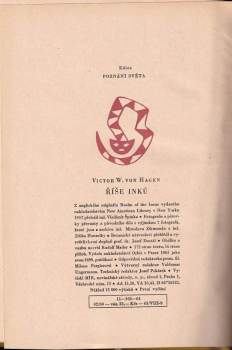 Victor Wolfgang Von Hagen: Říše Inků