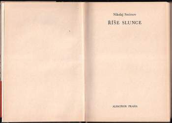 Nikolaj Grigor'jevič Smirnov: Říše Slunce