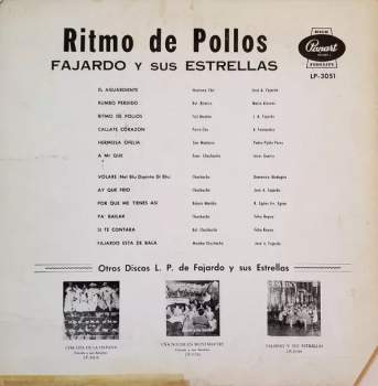 Fajardo Y Sus Estrellas: Ritmo De Pollos