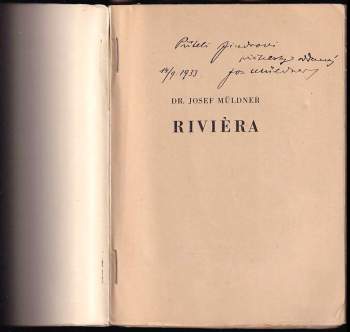 Josef Müldner: Riviéra