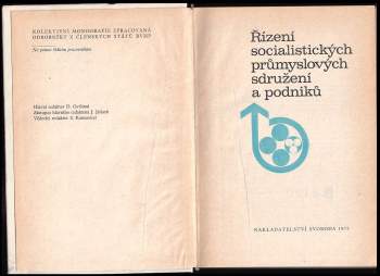Řízení socialistických průmyslových sdružení a podniků