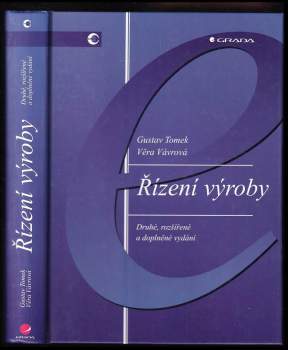 Gustav Tomek: Řízení výroby