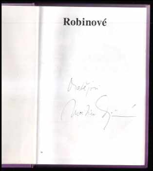 Martina Drijverová: Robinové