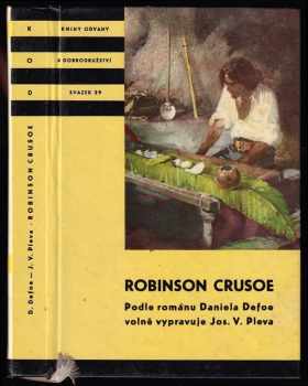 Robinson Crusoe - Daniel Defoe, Josef Věromír Pleva (1960, Státní nakladatelství dětské knihy) - ID: 813120