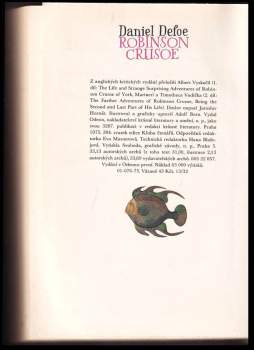 Daniel Defoe: Robinson Crusoe