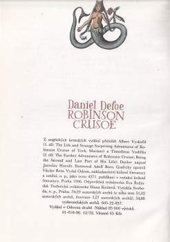 Daniel Defoe: Robinson Crusoe