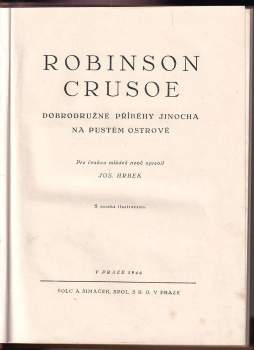 Daniel Defoe: Robinson Crusoe