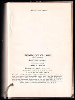 Daniel Defoe: Robinson Crusoe