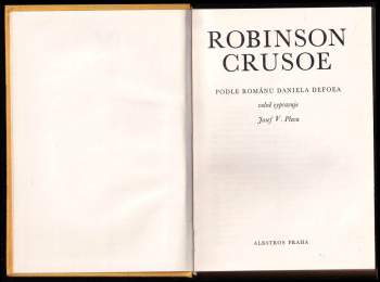 Josef Věromír Pleva: Robinson Crusoe