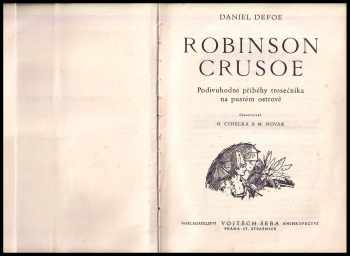 Daniel Defoe: Robinson Crusoe - podivuhodné příběhy trosečníka na pustém ostrově