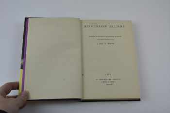 Daniel Defoe: Robinson Crusoe + PODPIS ZDENĚK BURIAN