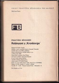 František Běhounek: Robinzoni z "Kronborgu"
