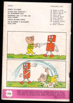 Ljuba Štíplová: Robot to zařídí - Čtyřlístek 73