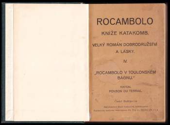 Pierre Alexis de Ponson du Terrail: Rocambolo