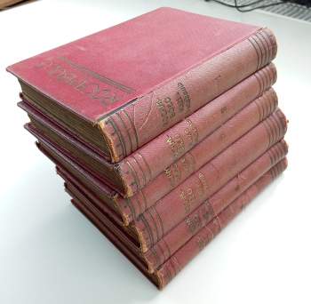 Pierre Alexis de Ponson du Terrail: Rocambolo, kníže katakomb, nové tajnosti pařížské I - VI, KOMPLET, Tajemné dedictví + Klub srdcových kluků + Hříšná Turkyně + Rocambolo v Toulonském Bagnu + Rocambolo ve vězení + Provaz oběšence - KRVAVÝ ROMÁN