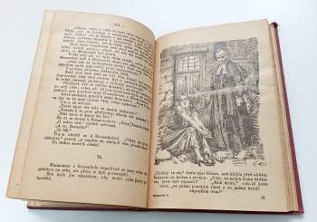 Pierre Alexis de Ponson du Terrail: Rocambolo, kníže katakomb, nové tajnosti pařížské I - VI, KOMPLET, Tajemné dedictví + Klub srdcových kluků + Hříšná Turkyně + Rocambolo v Toulonském Bagnu + Rocambolo ve vězení + Provaz oběšence - KRVAVÝ ROMÁN