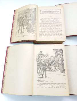 Pierre Alexis de Ponson du Terrail: Rocambolo, kníže katakomb, nové tajnosti pařížské I - VI, KOMPLET, Tajemné dedictví + Klub srdcových kluků + Hříšná Turkyně + Rocambolo v Toulonském Bagnu + Rocambolo ve vězení + Provaz oběšence - KRVAVÝ ROMÁN