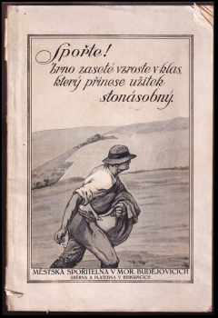 Ročenka Městské spořitelny v Mor. Budějovicích na rok 1927