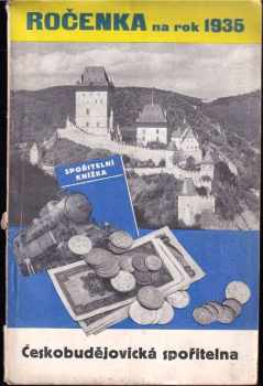 Ročenka na rok 1935 českobudějovická spořitelna