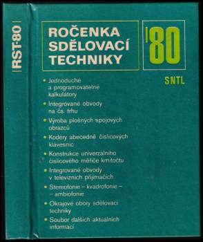 Ročenka sdělovací techniky 1980