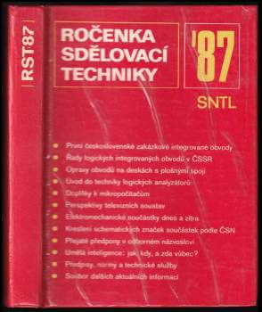 Ročenka sdělovací techniky 1987