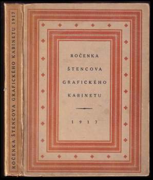 Ročenka Štencova grafického kabinetu