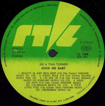 Ike & Tina Turner: Rock Me Baby (A Collectors Classic)