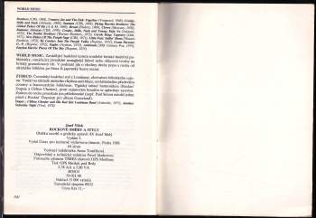 Josef Vlček: Rockové směry a styly