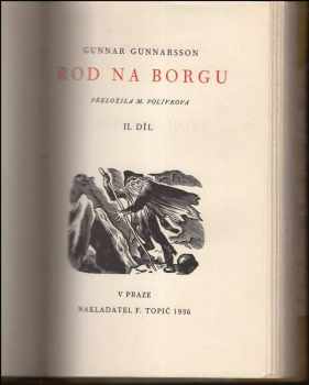 Gunnar Gunnarsson: Rod na Borgu