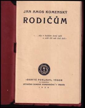 Jan Amos Komenský: Rodičům