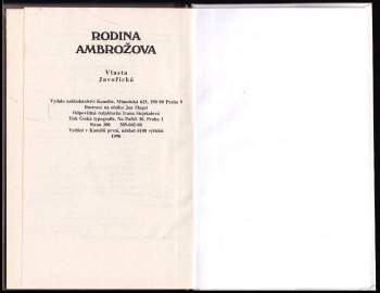 Rodina Ambrožova