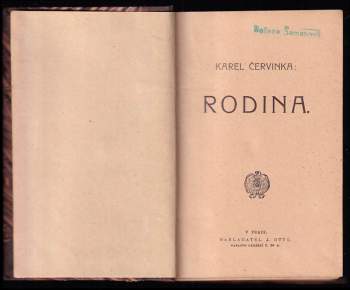 Karel Červinka: Rodina