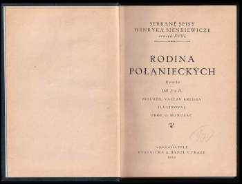 Henryk Sienkiewicz: Rodina Połanieckých