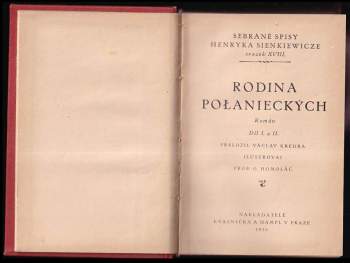 Henryk Sienkiewicz: Rodina Połanieckých