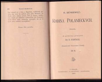 Henryk Sienkiewicz: Rodina Polanieckých