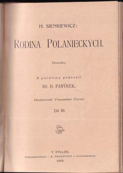 Henryk Sienkiewicz: Rodina Polanieckých
