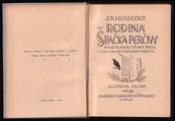Josef Richard Hradecký: Rodina špačka Perčivy