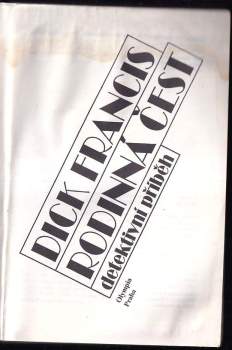 Dick Francis: Rodinná čest