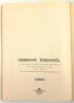 Mikoláš Aleš: Rodinná kronika
