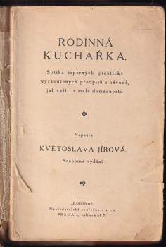 Květoslava Jírová: Rodinná kuchařka